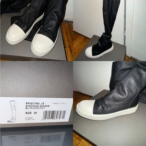Rick Owens Stocking Sneakers
